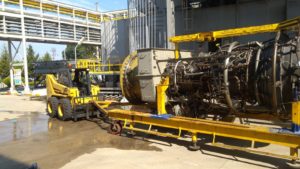 Entek Elektrik · Türbin motoru montajı — uygulama fotoğrafı 4